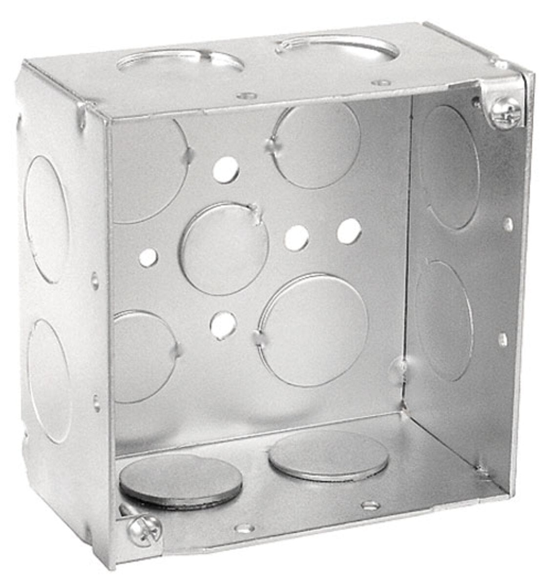SOUTHWIRE Southwire 52171-3/4 Junction Box 4 Square Galvanized Steel