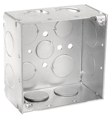 SOUTHWIRE Southwire 52171-3/4 Junction Box 4 Square Galvanized Steel