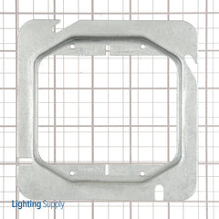 SOUTHWIRE Southwire 72C17 Device Ring, 2-Gang, Square, Steel, Galvanized