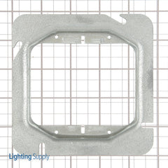 SOUTHWIRE Southwire 72C17 Device Ring, 2-Gang, Square, Steel, Galvanized