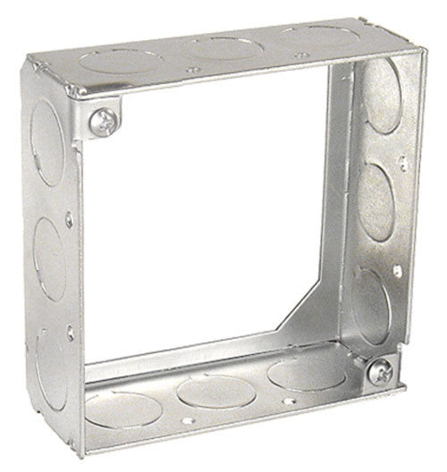 SOUTHWIRE Southwire 53151-1/2 Square Extension Ring - Welded - 1-1/2 Inch Deep - 12 Knockouts