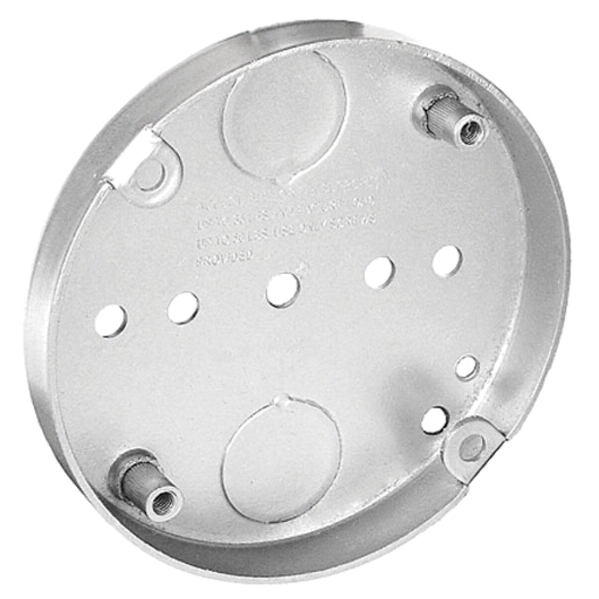 SOUTHWIRE Southwire 56112 Pan Box 4 in Round Galvanized