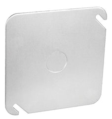 SOUTHWIRE Southwire 52C6 Garvin 4-Inch Square Flat Cover with 1/2-Inch Knockout
