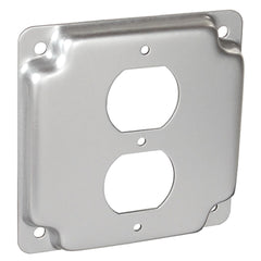 SOUTHWIRE Southwire G1938 4-Inch Square Duplex Receptacle Industrial Surface Cover