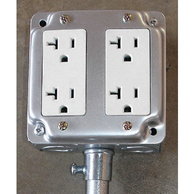 SOUTHWIRE Southwire G1950 4-Inch Square Industrial Surface Cover