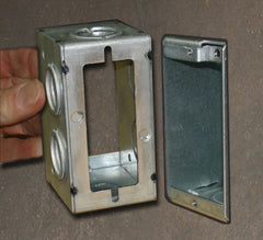 SOUTHWIRE Southwire TB-135 One-Gang 3-1/2 Deep Solid Masonry Box