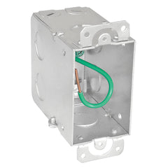 SOUTHWIRE Southwire G603-R Switch Box, 1-Gang, Steel, Galvanized