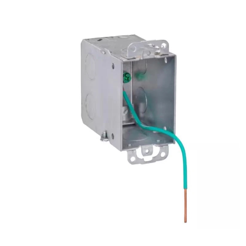 SOUTHWIRE Southwire G603-R Switch Box, 1-Gang, Steel, Galvanized
