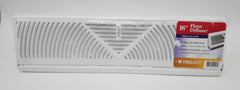 TRUAIRE TRUAIRE 118SW White Sunburst Face Baseboard Supply Diffuser