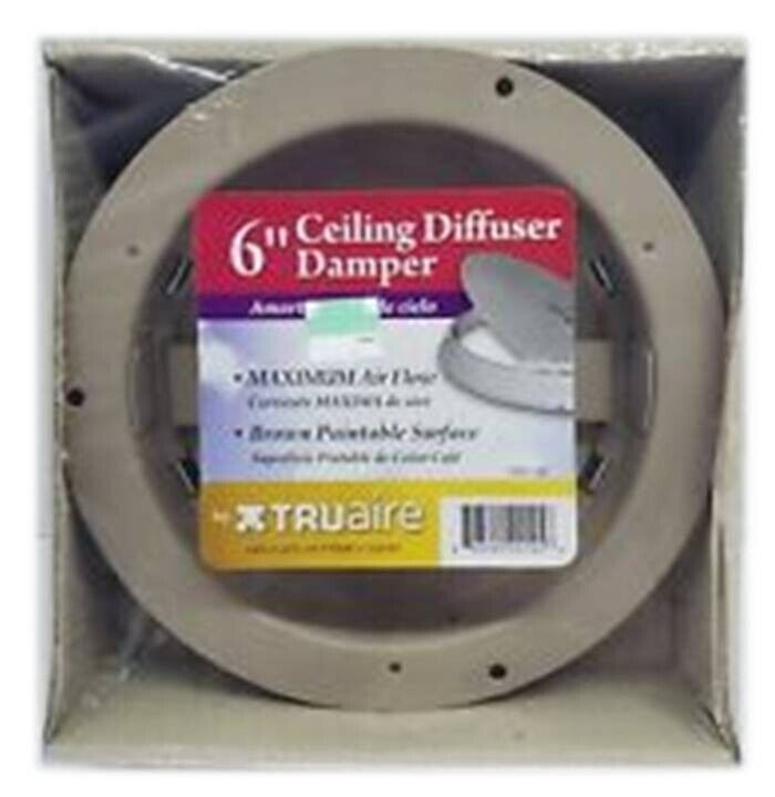 TRUAIRE Truaire 801-06 6 in. x 6 in. Steel Ceiling Damper