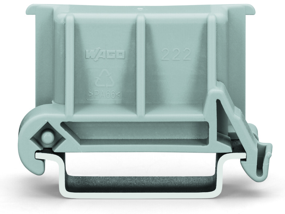 WAGO WAGO 222-510 Angled DIN-Rail Adapter Combined W/222-500 Mounting Carrier For DIN 35
