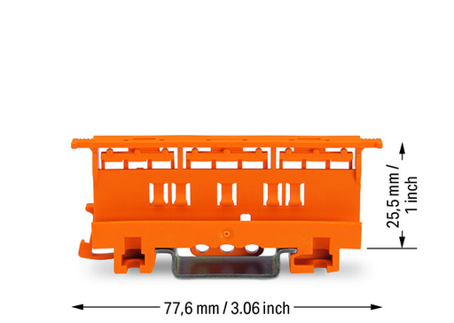 WAGO WAGO 221-500 Mounting Carrier 4 mm2 DIN-35 Rail Mounting