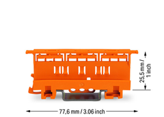 WAGO WAGO 221-500 Mounting Carrier 4 mm2 DIN-35 Rail Mounting