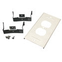 LEGRAND Wiremold V3046BE Steel Duplex Receptacle Cover 3000 Series