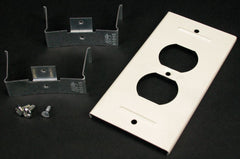 LEGRAND Wiremold V3046BE Steel Duplex Receptacle Cover 3000 Series