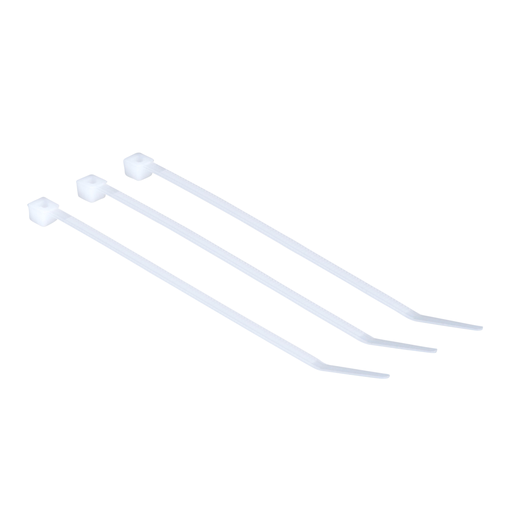 3M 3M 7000031849 Miniature Standard Cable Tie, 18 lb, 4 in x 0.1 in, Nylon 6/6
