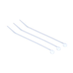 3M 3M 7000031849 Miniature Standard Cable Tie, 18 lb, 4 in x 0.1 in, Nylon 6/6