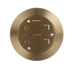 ABB ABB P-60-CACP Steel City P-60-CACP 1-Piece Brass Carpet Cover Plate