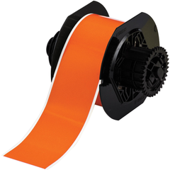 BRADY Brady B30C-2250-584-OR B30 Series Reflective Labels 2.25 in W x 50 ft L Orange