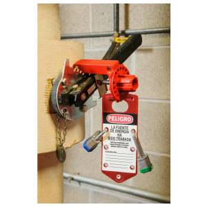 BRADY Brady 143126 Key Retaining Steel Padlock - 5-Pin Cylinder - 0.75 in Shackle Clearance