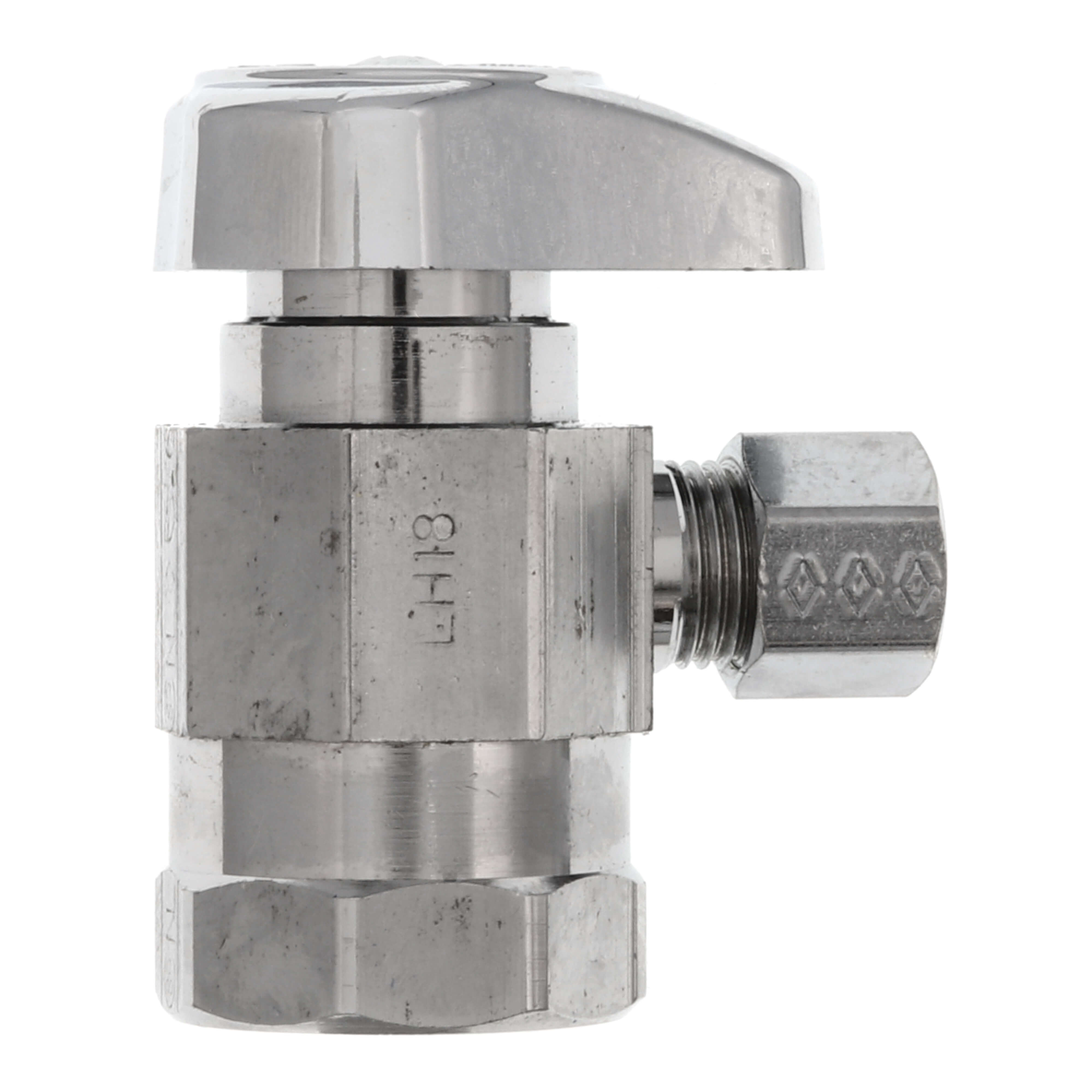 BRASSCRAFT BrassCraft G2R07XC Angle Supply Stop Valve 1/2 x 1/4 in