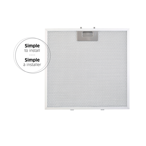 BROAN-NUTONE BROAN-NUTONE S97018027 Aluminum Range Hood Filter Replacement (2-Pack)