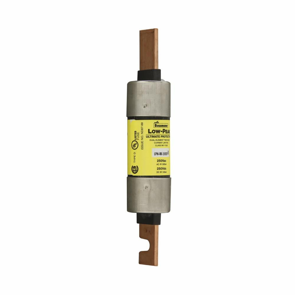 EATON Bussmann LPN-RK-80SP Low Peak Dual Element Fuse 80 A Dual Element 100/300 kA