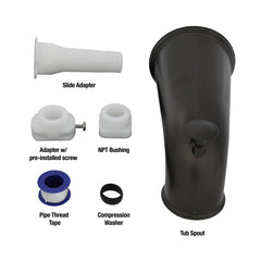 DANCO DANCO 10317 Decorative Tub Spout with Pull-Up Diverter Oil Rubbed Bronze