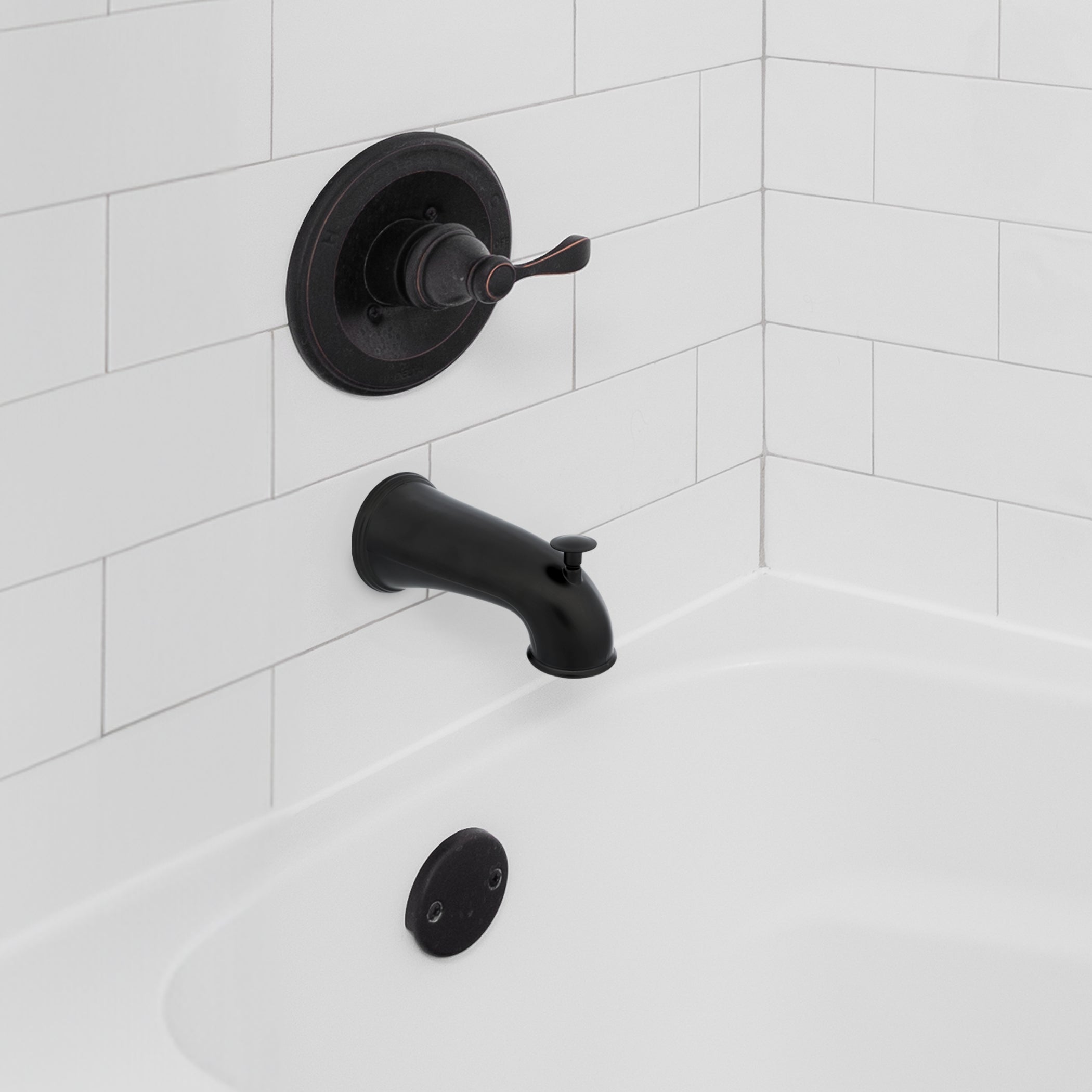 DANCO DANCO 10317 Decorative Tub Spout with Pull-Up Diverter Oil Rubbed Bronze