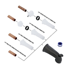 DANCO DANCO 10317 Decorative Tub Spout with Pull-Up Diverter Oil Rubbed Bronze
