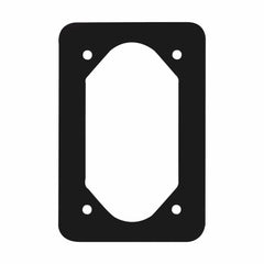 EATON Crouse-Hinds GASK91 Neoprene 1-Gang Device Box Gasket