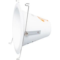 ELITE LIGHTING Elite Lighting AF640W-WH 6 Incandescent Trims Socket Deep Self Flange Air-Shut Baffle