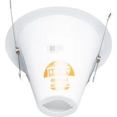 ELITE LIGHTING Elite Lighting AF640W-WH 6 Incandescent Trims Socket Deep Self Flange Air-Shut Baffle