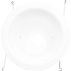 ELITE LIGHTING Elite Lighting AF640W-WH 6 Incandescent Trims Socket Deep Self Flange Air-Shut Baffle