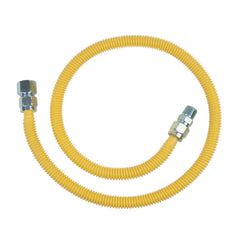 BRASSCRAFT Brasscraft CSSC24-48 ProCoat stainless steel gas connector 3/4 x 1/2 in, 48 in