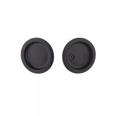 EMTEK Emtek EETPDRND62MB Round Pocket Door Lock Matte Black