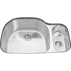 FRANKE FRANKE 536-0106 SINK 20X31 NHL DBL BWL 18GA