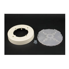Wiremold 2338A-WH Nonmetallic Round Fixture Box 5-1/2 in