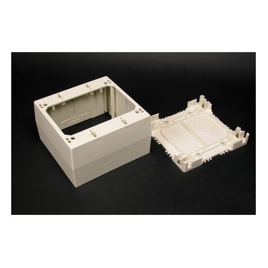 WIREMOLD Wiremold 2344-WH Nonmetallic Extra Deep Device Box 2-3/4D White