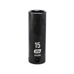 GEARWRENCH Gearwrench 84338N Impact Socket 3/8 in Drive 15mm 6-pt