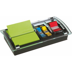 3M 3M MMMDS100 Post-it Note and Flag Dispenser (3 x 3 Notes, 1 in Flags) DS100