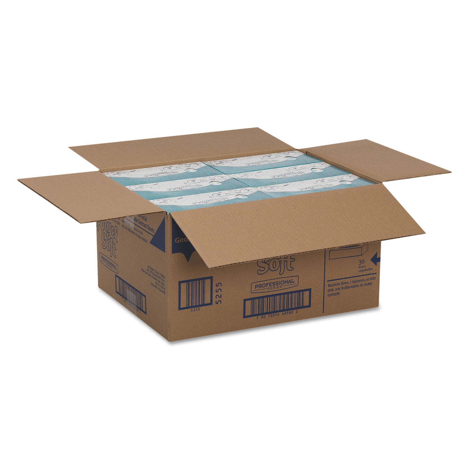 ANGEL SOFT Angel Soft 48580 Prem Facial Tissue 2-Ply (30/Case)