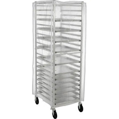 WINHOLT EQUIPMENT Bakery Rack Cover Clear Plastic 3 Zippers Replacement SRC-58/3Z for Winholt