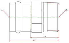 VIEGA Viega 79245 ProPress 1 x 1 Male Adapter