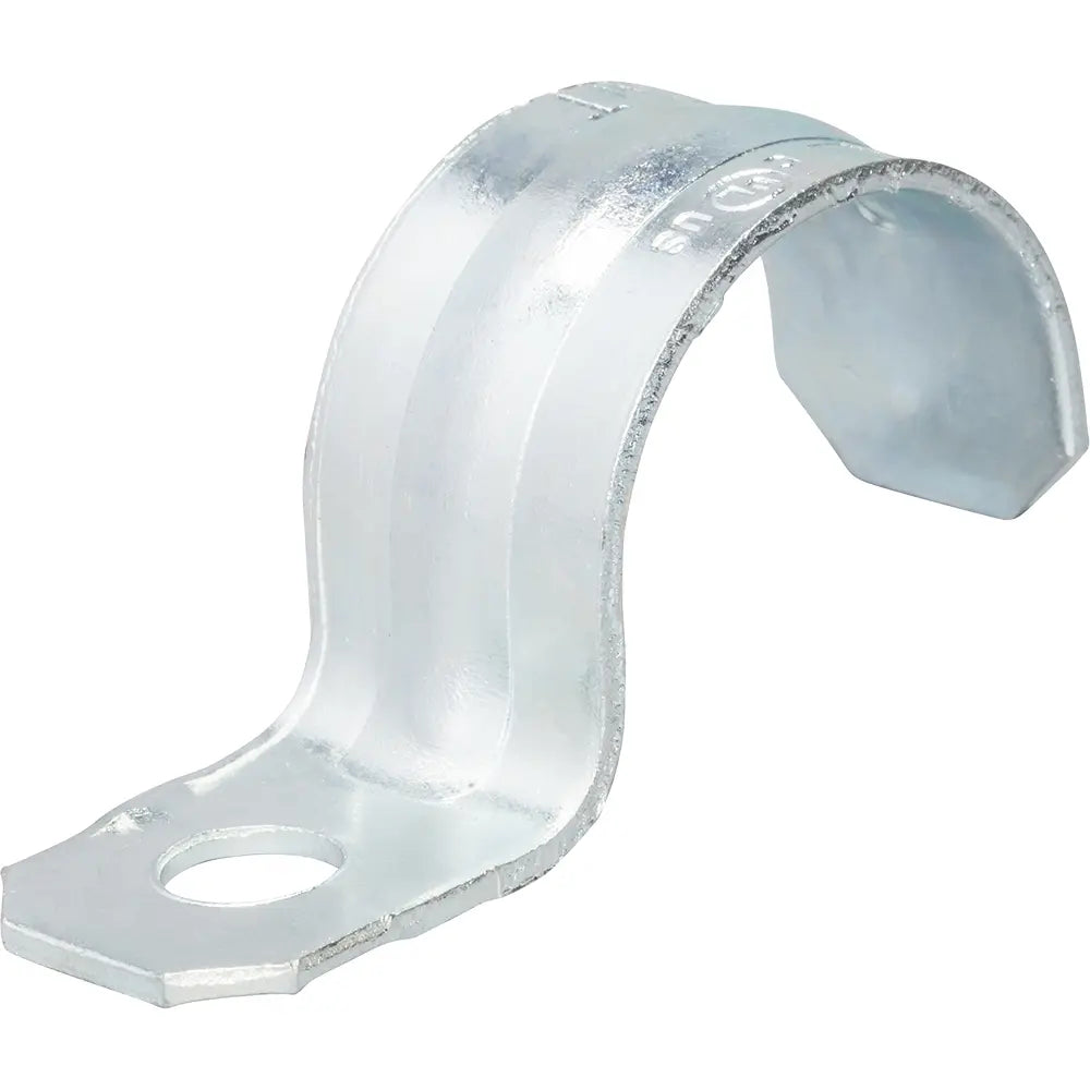 TOPAZ Topaz 511 1/2 EMT Strap, Snap-On Type, One Hole, Steel
