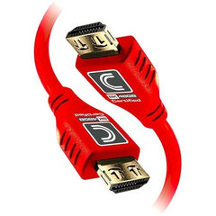 TRENDNET Comprehensive MHD48G-9PRORED MicroFlex Pro AV/IT Integrator Series Ultra High Speed 8K 48G HDMI Cable with ProGrip 9' Red
