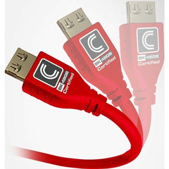 TRENDNET Comprehensive MHD48G-9PRORED MicroFlex Pro AV/IT Integrator Series Ultra High Speed 8K 48G HDMI Cable with ProGrip 9' Red