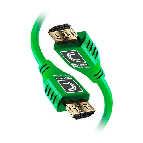 TRENDNET Comprehensive MHD48G-3PROGRN MicroFlex Pro AV/IT Integrator Series Certified Ultra High Speed 8K 48G HDMI Cable with ProGrip, 3' Green