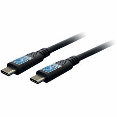 TRENDNET Comprehensive USB10G-CC-6PROBLK Pro AV/IT Integrator Series Certified Ultra-Flexible 10G USB-C to Male 4K AV and Data Cable, 6' Black