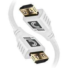 TRENDNET Comprehensive MHD48G-9PROWHT MicroFlex Pro AV/IT Integrator Series Ultra High Speed 8K 48G HDMI Cable with ProGrip 9' White